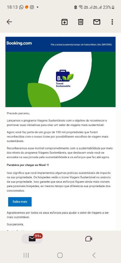 Flat Ideal Trabalho, Sossego E Aconchego! Ipojuca Zewnętrze zdjęcie